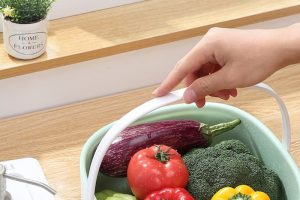 Chậu Rửa Kèm Rổ ECOCO E2025 Tiện Lợi 2 Trong 1