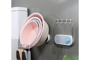 Giá Để Thau Chậu Nhà Tắm ECOCO E2128 | Dán Tường Đa Năng