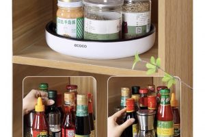 Kệ Xoay Đa Năng ECOCO E2021 Xoay 360° Gọn Gàng