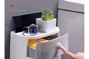 Hộp Đựng Giấy Vệ Sinh ECOCO E1804 | Chống Nước, Đa Năng