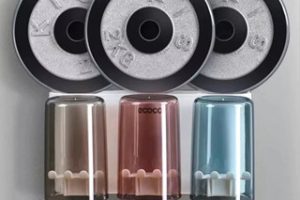 KỆ ĐỂ BÀN CHẢI ECOCO KÈM 3 CỐC E1925