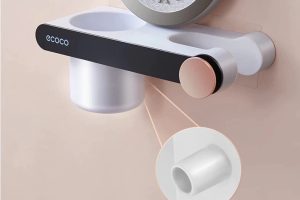 GIÁ ĐỂ MÁY SẤY TÓC KÈM CỐC ECOCO E2207 - E2208