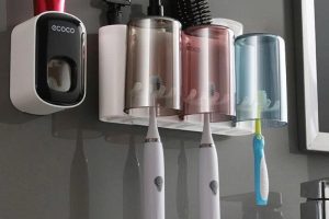 KỆ ĐỂ BÀN CHẢI ECOCO KÈM 2-3-4 CỐC E1924 - E1925 - E1926