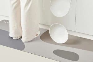 Thảm Lau Chân ECOCO E24008 Siêu Thấm Hút 3 Thảm lau chân silicon