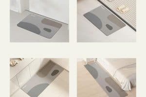 Thảm Lau Chân ECOCO E24008 Siêu Thấm Hút 6 Thảm lau chân ECOCO siêu thấm hút chống trơn trượt an toàn