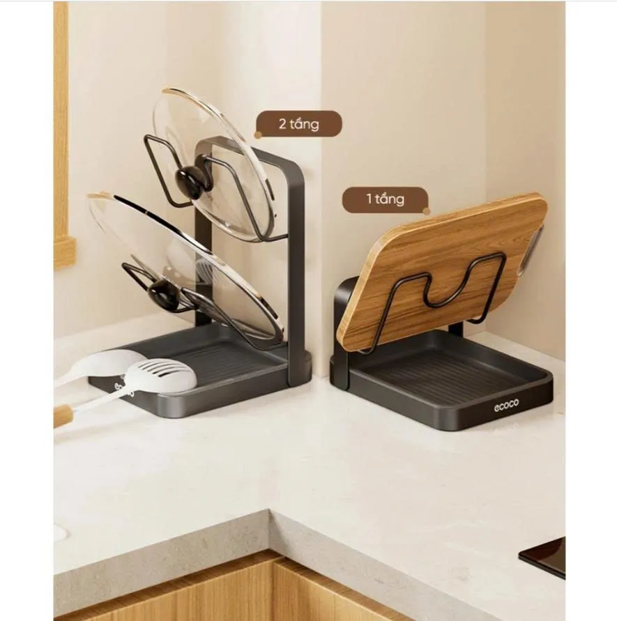 Kệ để thớt để bàn ECOCO E25174 gọn gàng tiện lợi Kệ để thớt để bàn ECOCO E25174 gọn gàng tiện lợi
