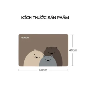thảm lau chân siêu thấm hút ecoco