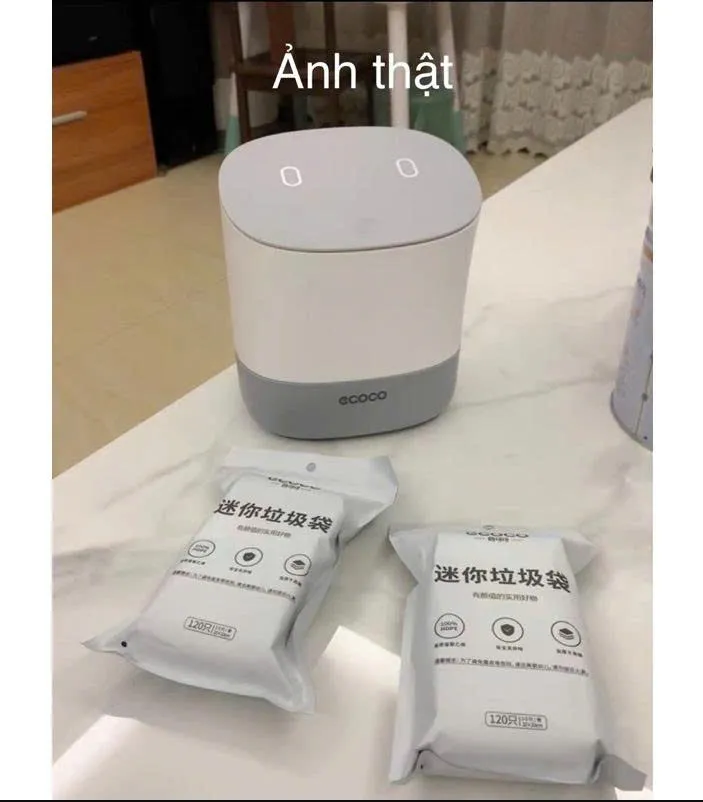 Thùng rác để bàn văn phòng ECOCO E2241 nhỏ gọn Thùng rác để bàn văn phòng ECOCO E2241 nhỏ gọn