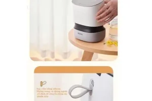 Thùng rác mini ECOCO E2241 thiết kế mở nắp một chạm