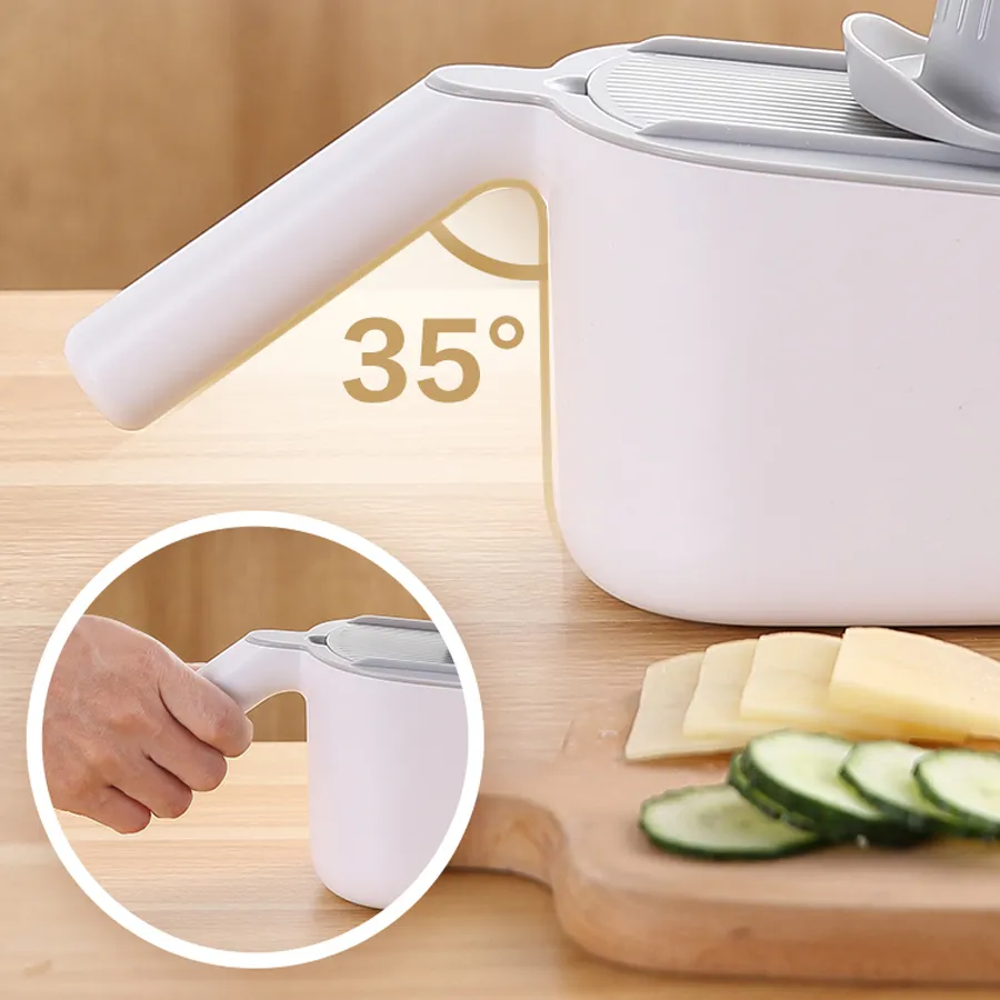 Dụng Cụ Bào Gọt Rau Củ ECOCO E1909 | Dao Gọt Vỏ Rau Củ Đa Năng 3 Dụng cụ bào gọt củ quả e1909