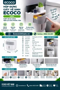 Hộp Đựng Giấy Vệ Sinh Chống Nước