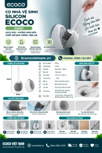 Cọ Nhà Vệ Sinh Silicon