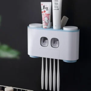 Bộ nhả kem đánh răng 4 cốc cao cấp