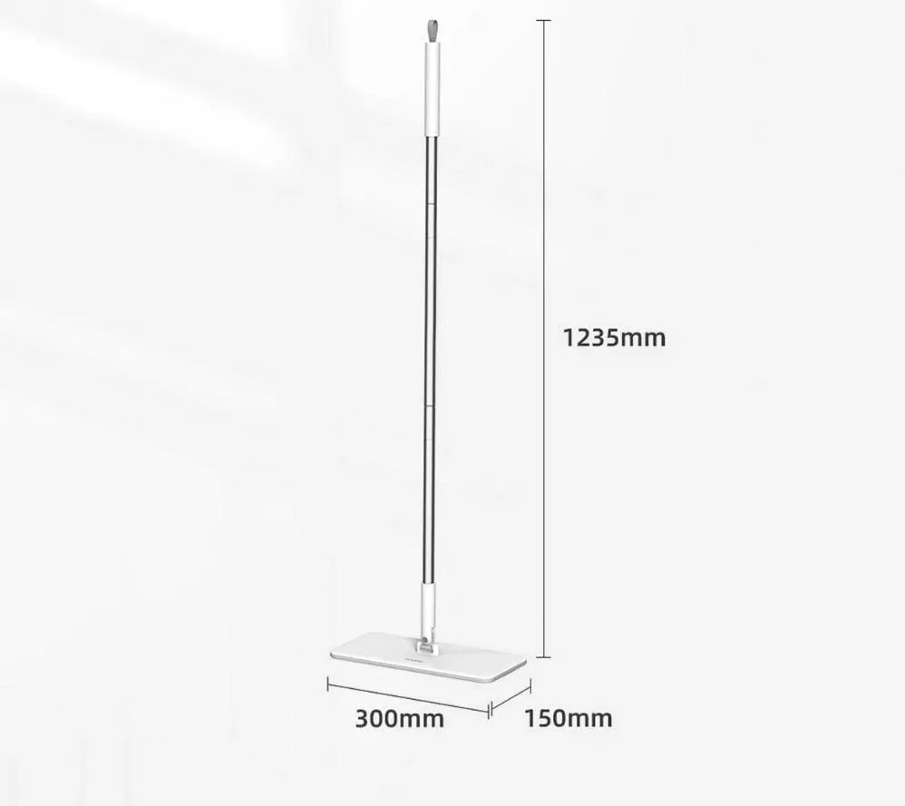 Cây Lau Nhà Xoay 360 Độ ECOCO E2225 | Lau Khô & Ướt, Kháng Khuẩn Hiệu Quả 6 Cây lau nhà Ecoco E2225 xoay 360°