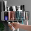 Kệ để bàn chải đánh răng kèm cốc