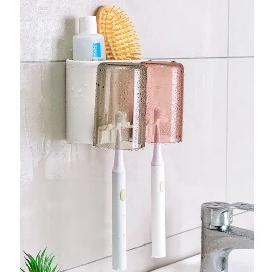 Kệ Để Bàn Chải Đánh Răng ECOCO E1924-E1925-E1926 | Kèm Cốc Từ Tính Cao Cấp 10 Kệ để bàn chải đánh răng kèm cốc