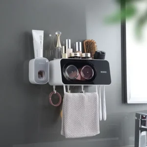 Kệ nhả kem đánh răng tự động Ecoco 2 3 4 cốc