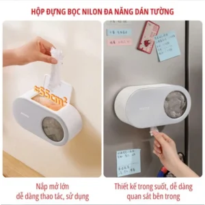 hộp đựng túi nilon dán tường E24087