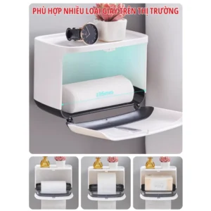 Hộp đựng giấy vệ sinh ecoco e1807