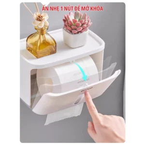 Hộp đựng giấy vệ sinh ecoco e1807