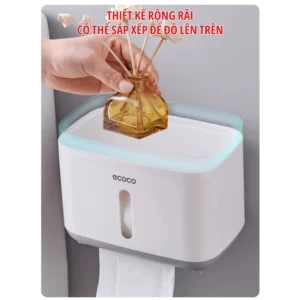 Hộp đựng giấy vệ sinh ecoco e1807