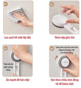 Kệ đựng xà phòng ECOCO E25247