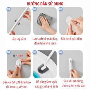 Chổi cọ bồn cầu ECOCO E25044