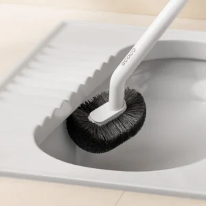 Chổi Cọ Bồn Cầu ECOCO E25044 Treo Tường | Cọ Toilet Chữ S 360° 17 Chổi cọ bộn cầu lông cước Ecoco E25044