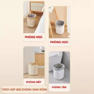 Thùng Rác Thông Minh ECOCO E24215 E24216 | Thiết Kế Mở, Đóng Gói Túi Rác Tự Động 12 thùng rác thông minh ECOCO E24215 E24216