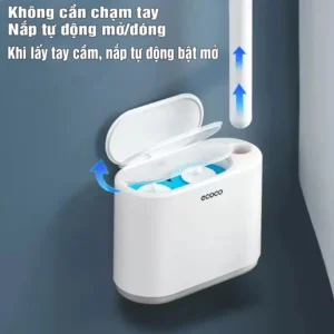 Kích thước bộ cọ vệ sinh ECOCO kèm đầu cọ thay thế